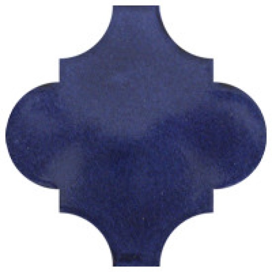 Cobalt Blue Arabesque Lantern Tile