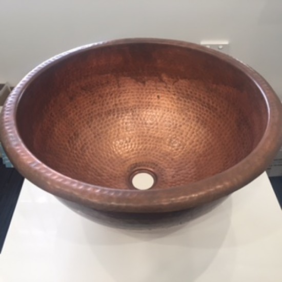 Large Columbo Copper Vessel