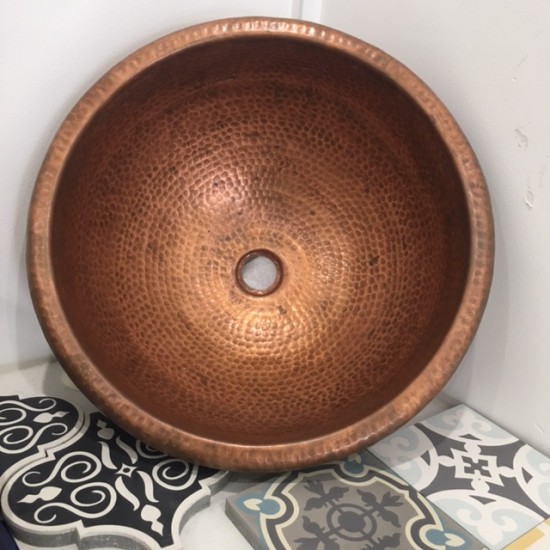 Large Columbo Copper Vessel