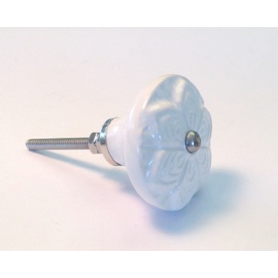 Chiffon Ceramic Knob