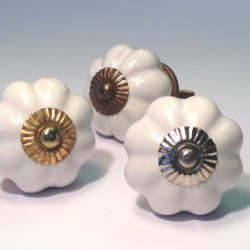 Florette Ceramic Knob