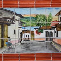 Little Town Mexican Mural