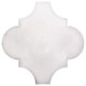 Pure White Arabesque Lantern Tile