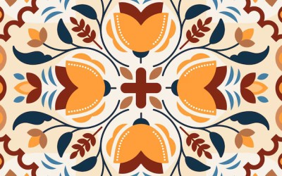The Allure of Spanish Tiles: Sevilla Floral Tile The Allure of Spanish Tiles: Sevilla Floral Tile