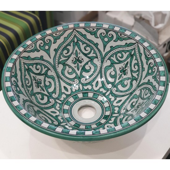 Moroccan Sink 3 (Pattern on Inside and Outside)