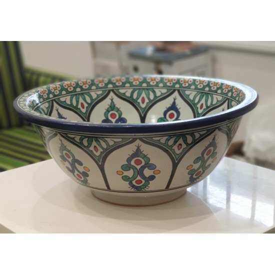 Moroccan Sink 6 (Pattern on Inside and Outside)